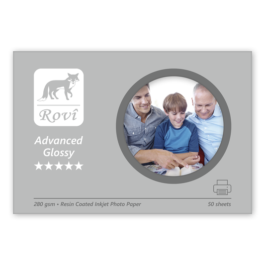 Rovi Advanced Parlak Fotoğraf Kağıdı 280gsm 50yp