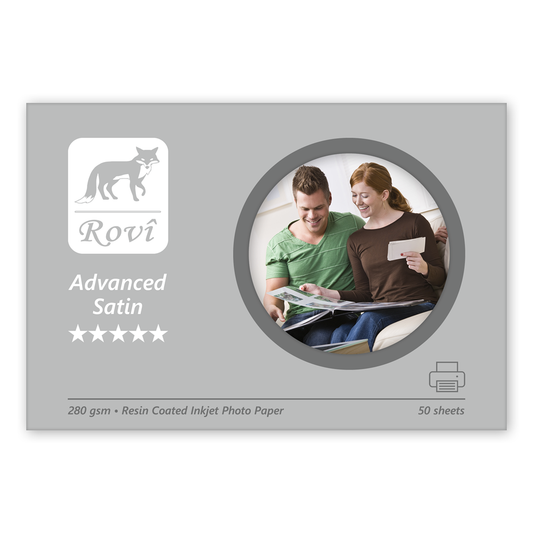 Rovi Advanced Satin Fotoğraf Kağıdı 280gsm 50yp