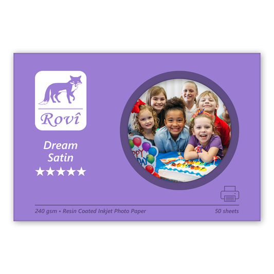 Rovi Dream Satin Fotoğraf Kağıdı 240gsm 50yp