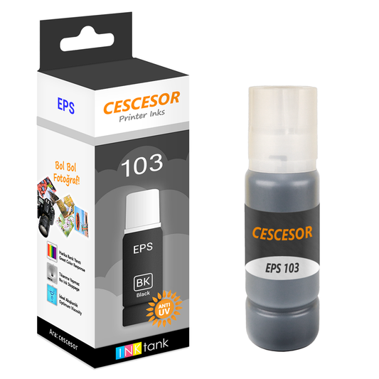 Epson 103 için Mürekkep 70ml CESCESOR