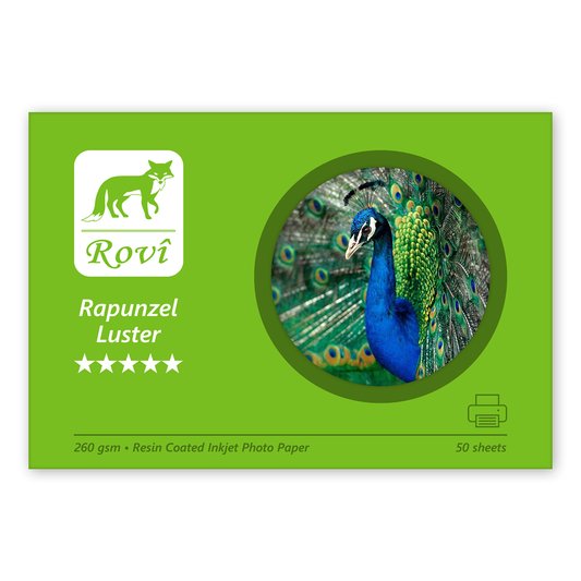 Rovi Rapunzel Parıltı (Luster) Fotoğraf Kağıdı 260gsm 50yp