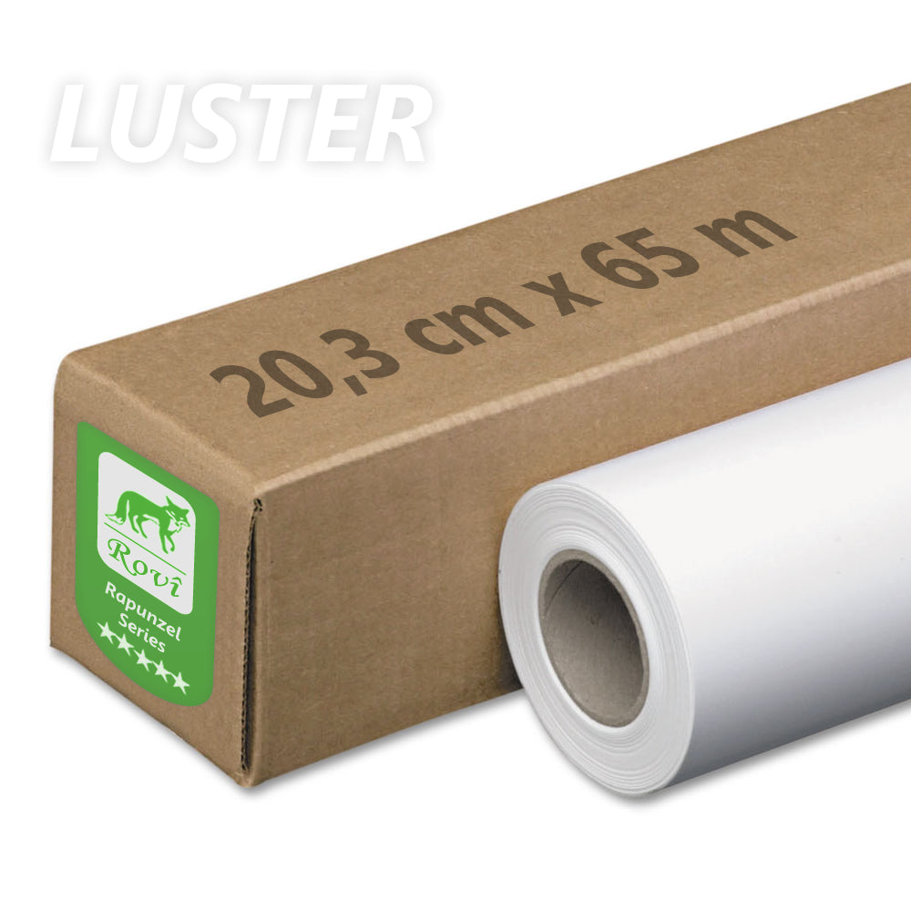 DryLab, SureLab, MiniLab Parıltı (Luster) Rulo Fotoğraf Kağıdı 260gsm (Rovi Rapunzel)