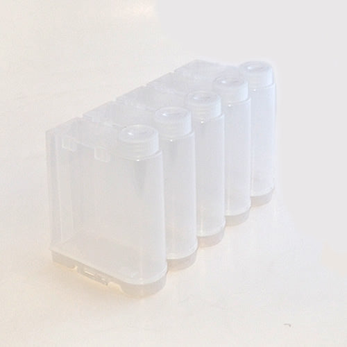 Şeffaf Sürekli Mürekkep Besleme Tankı Kapaklı (5x500ml)