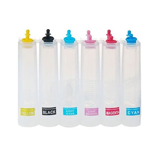 Şeffaf Mürekkep Besleme Tankı (6x100ml)