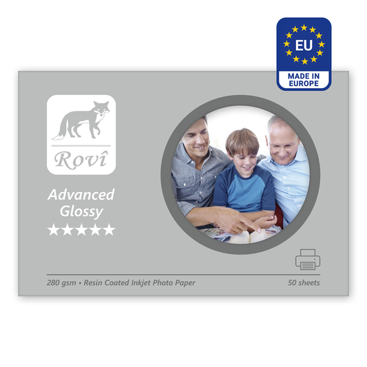 Rovi Advanced Parlak Fotoğraf Kağıdı 280gsm 50yp