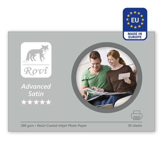 Rovi Advanced Satin Fotoğraf Kağıdı 280gsm 50yp