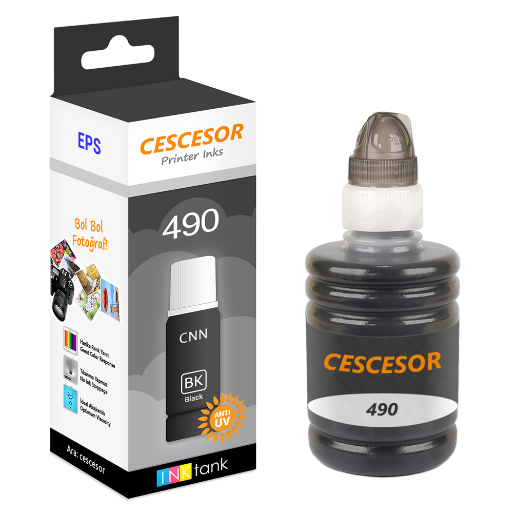 Canon GI-490 için Mürekkep CESCESOR