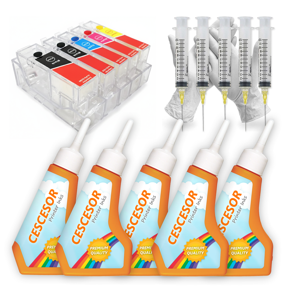 Canon PGI-5 CLI-8 Uyumlu Kartuş Dolum Seti - 5 Renk