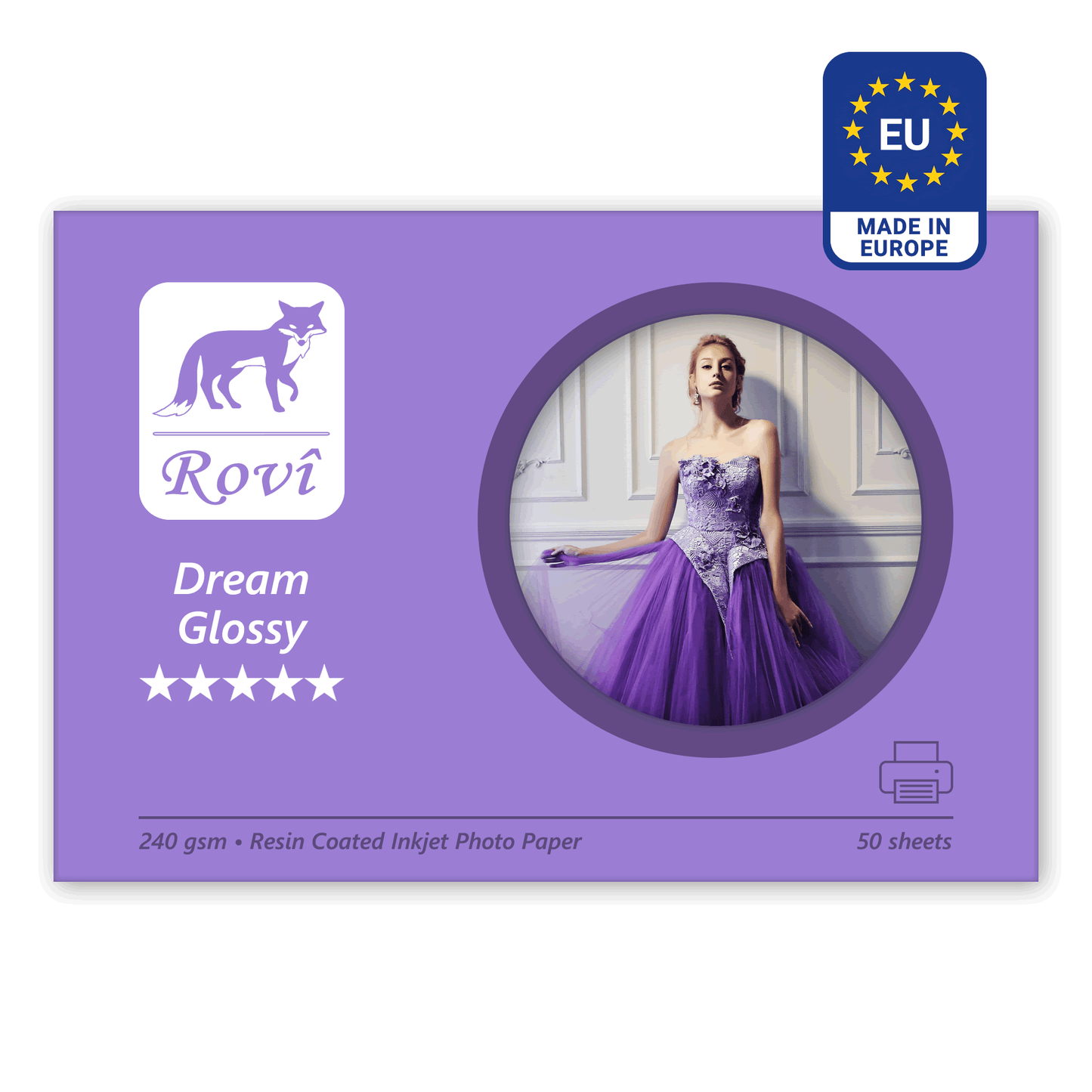 Rovi Dream Parlak Fotoğraf Kağıdı 240gsm 50yp