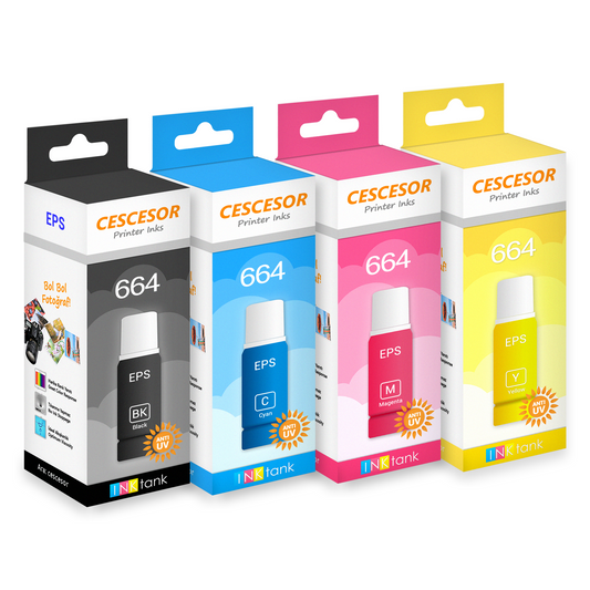 Epson 664 için Mürekkep 70ml CESCESOR