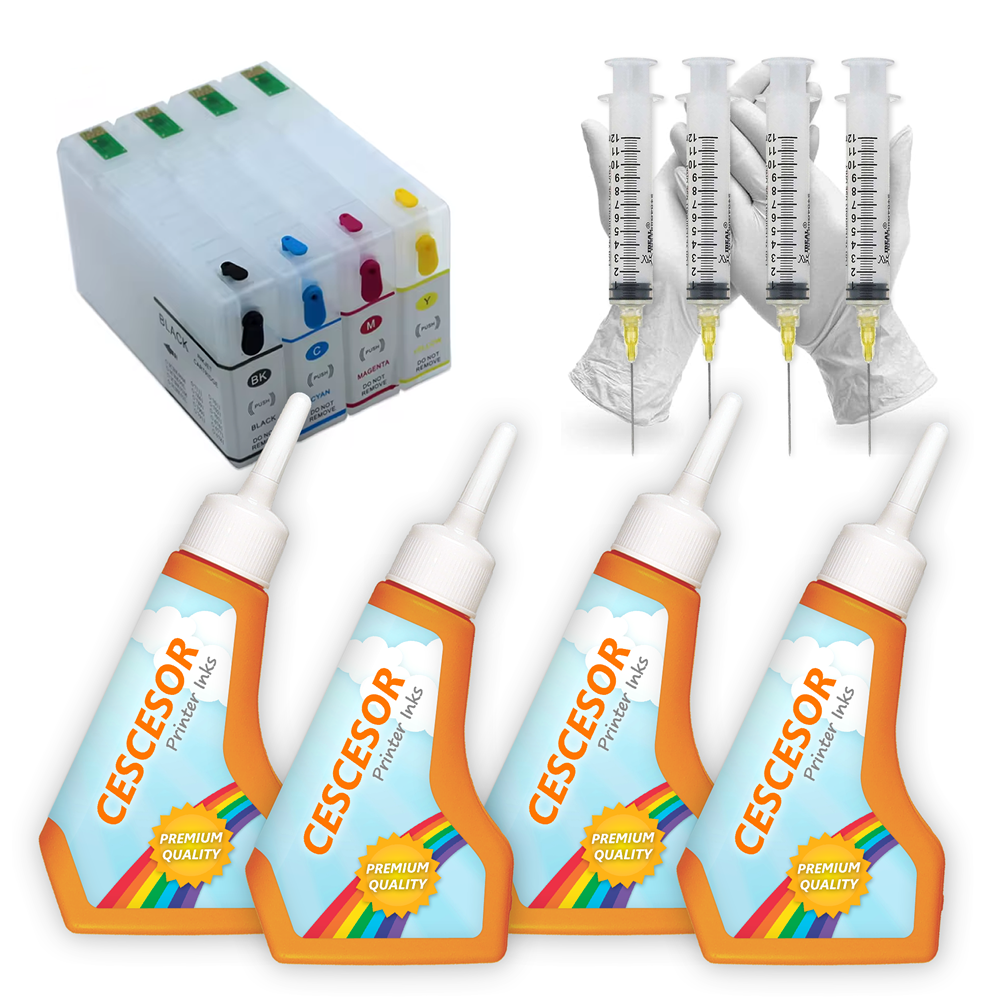 Epson T79XL (T7891-T7894) Uyumlu Kartuş Dolum Seti 4 Renk