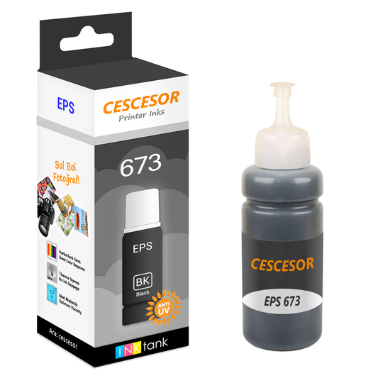Epson 673 için Mürekkep 70ml CESCESOR