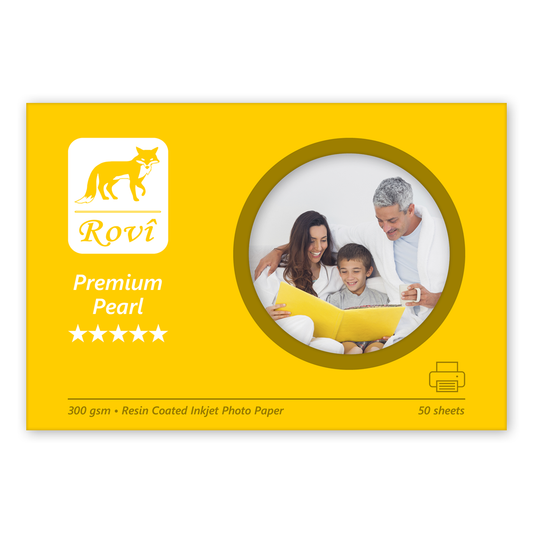 Rovi Premium İnci Fotoğraf Kağıdı 300gsm 50yp