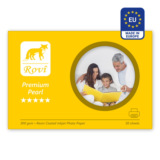 Rovi Premium İnci Fotoğraf Kağıdı 300gsm 50yp