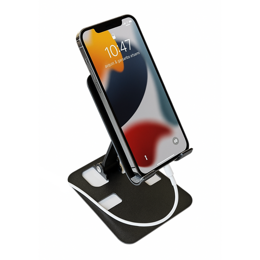Metal Ayarlanabilir Telefon Tutucu Stand Gri