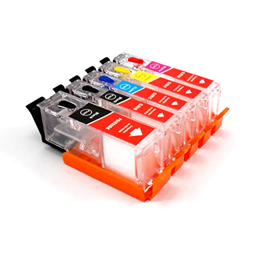 Canon PGI-580 CLI-581 Uyumlu Kolay Dolan Kartuş 5 Renk