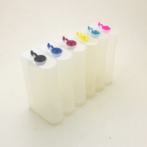 Şeffaf Sürekli Mürekkep Besleme Tankı (6x500ml)