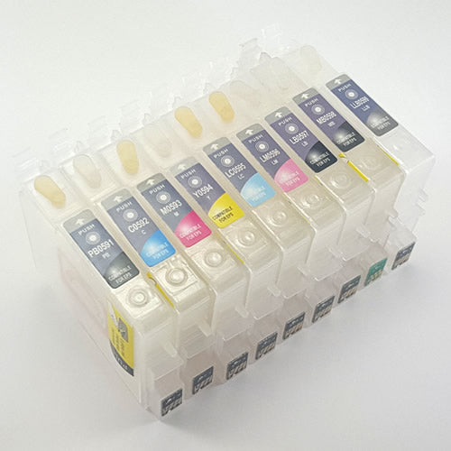 Epson T0591-T0599 Uyumlu Kolay Dolan Kartuş 9 Renk