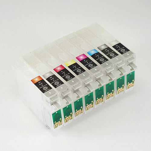 Epson T0870-T0879 Uyumlu Kolay Dolan Kartuş 8 Renk