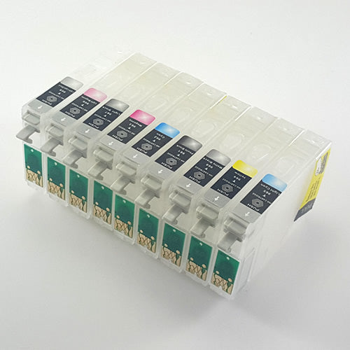 Epson T0961-T0969 Uyumlu Kolay Dolan Kartuş 9 Renk