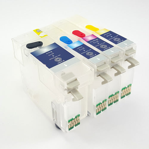 Epson T1001-T1004 Uyumlu Kolay Dolan Kartuş 4 Renk