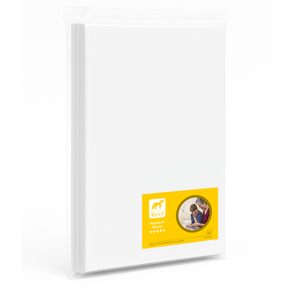Rovi Premium Parlak Fotoğraf Kağıdı 300gsm 50yp